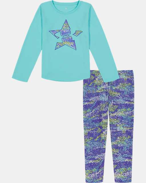 Toddler Girls' UA Bandit Speckle Star Leggings Set
